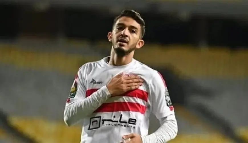 سيف جعفر ينتظم في التدريبات الجماعية للزمالك