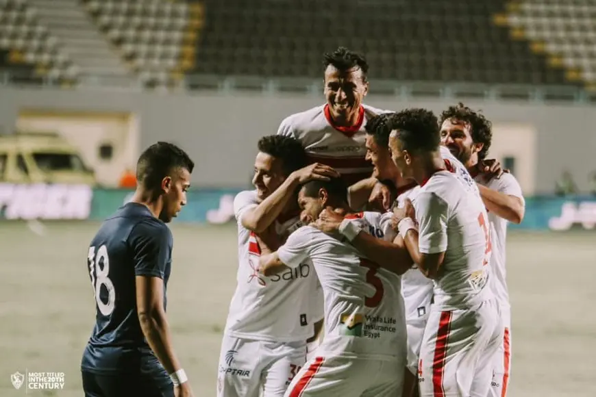 لحظة بلحظة.. الزمالك 1×0 إنبي منسي يسجل الهدف الأول