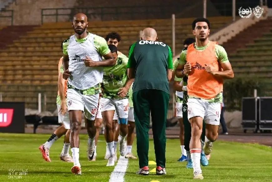 تدريبات خاصة في الزمالك استعدادًا للطلائع