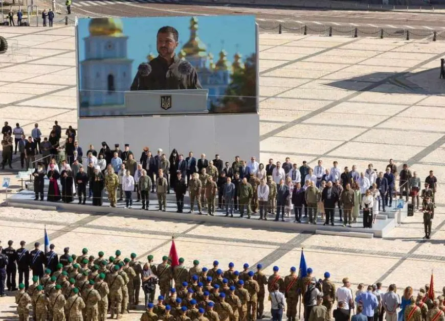 الرئيس الأوكراني يؤكد قناعته بأن الحوار هو السبيل الوحيد لوقف الحرب مع روسيا