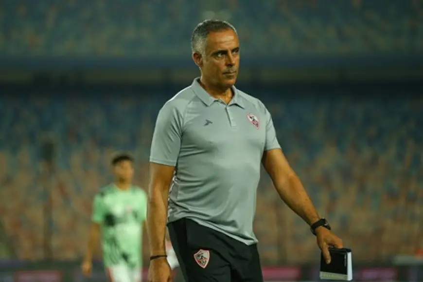 جوميز: التسريبات من أكبر أزمات الزمالك حاليا