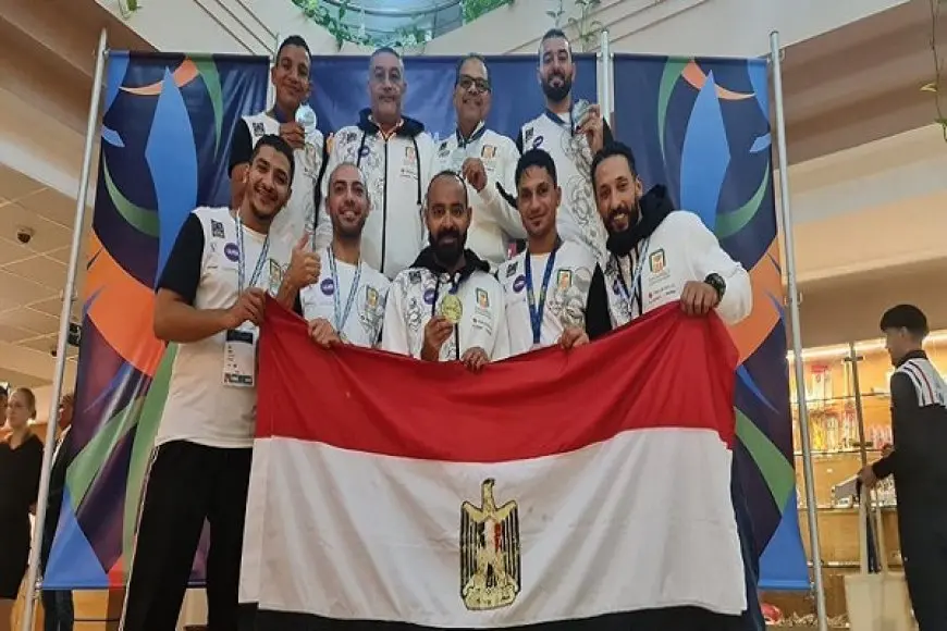 منتخب الماسترز للخماسي الحديث يتوج بذهبية وفضيتان في بطولة العالم