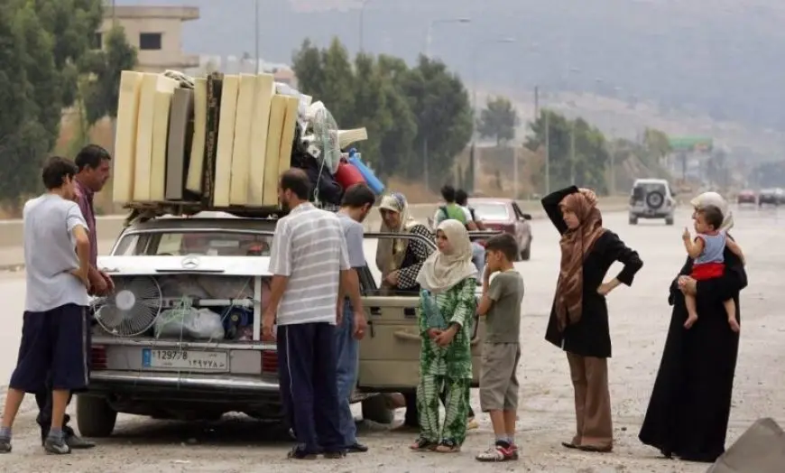 كم عدد النازحين في لبنان جراء العدوان الإسرائيلي؟