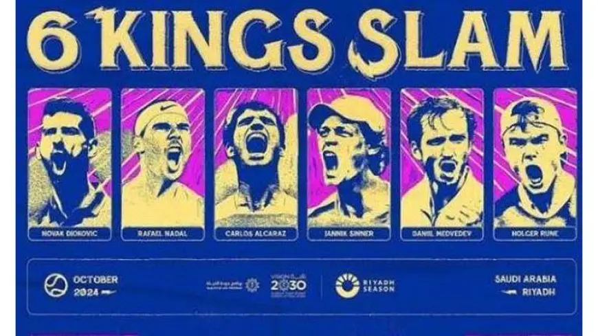 “6 أساطير ولقب واحد”.. تركي آل الشيخ يواصل الترويج لبطولة “6 Kings Slam” ضمن “موسم الرياض”