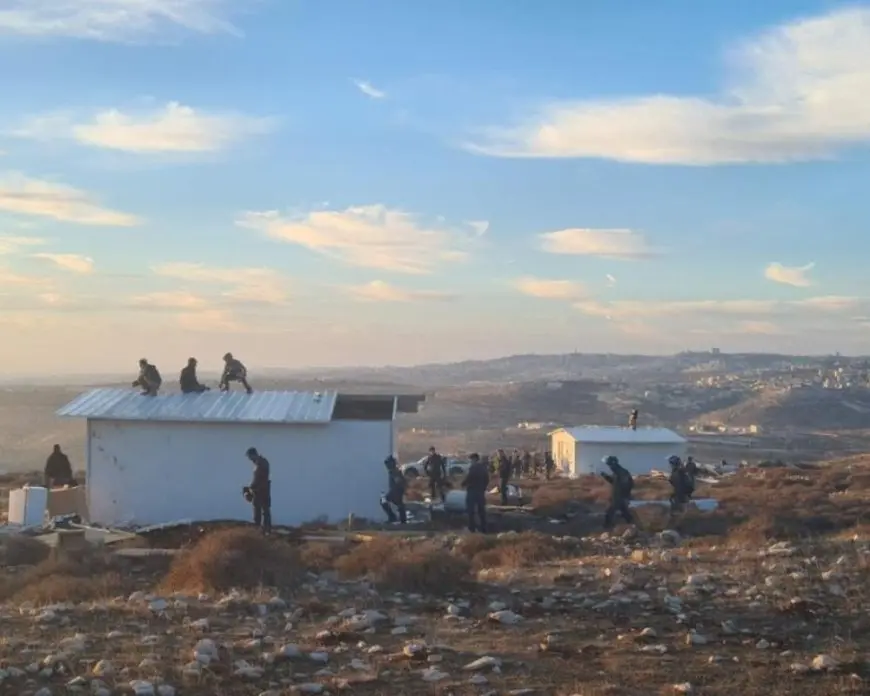 بؤرة استعمارية جديدة على أراضي الفلسطينيين شرق الخليل