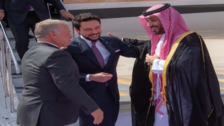 ولي العهد السعودي يستقبل الملك عبد الله في الرياض