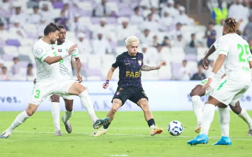 قبل مواجهة الأهلي .. العين يتعادل مع دبا الحصن في الدوري الإماراتي