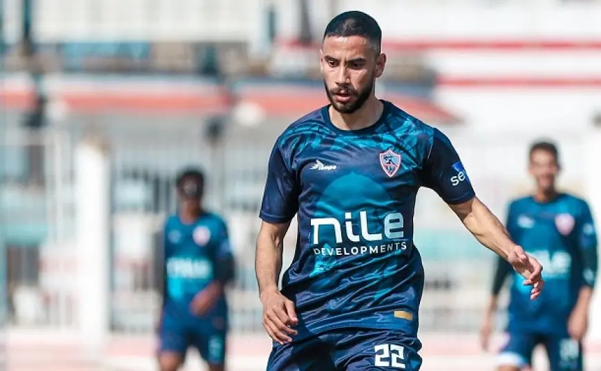 ناصر ينصر الزمالك على البنك الأهلي في الشوط الأول