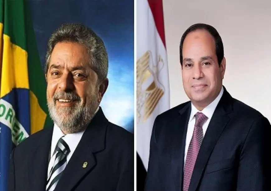 الرئيس السيسي يلتقي بنظيره البرازيلي لبحث الأوضاع في غزة ولبنان