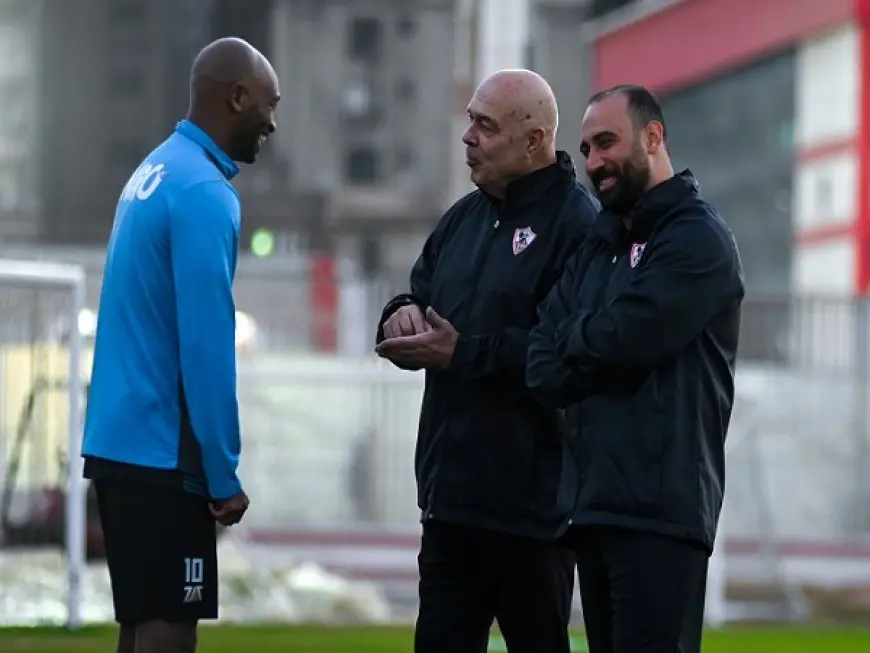 شيكابالا يشارك في تدريبات الزمالك الجماعية