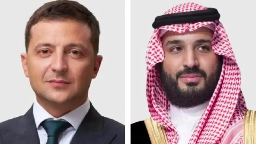 بن سلمان وزيلينسكي يبحثان الجهود المبذولة لحل الأزمة الأوكرانية الروسية