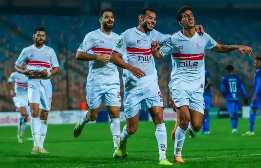 إبراهيم محمد حكما لمباراة الزمالك وأبوقير في كأس مصر