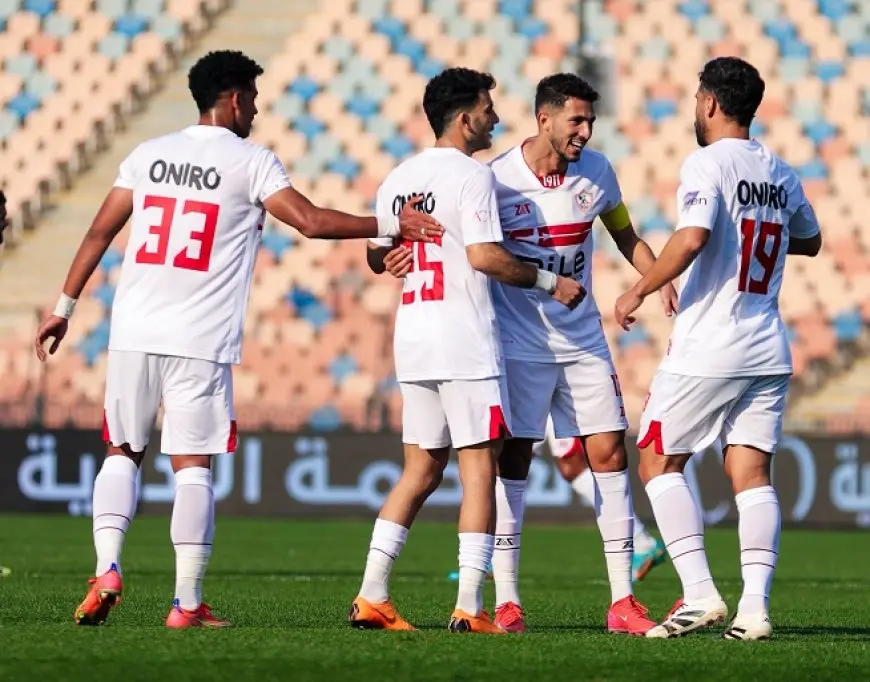 الزمالك يتخطى أبوقير للأسمدة بثنائية في كأس مصر