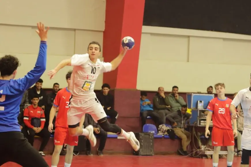 منتخب الناشئين لكرة اليد يتعادل مع التشيك 30-30