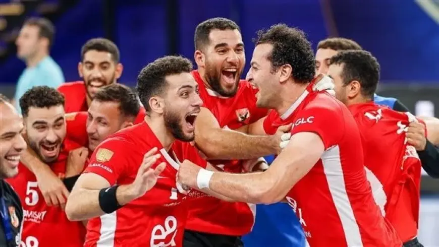 منتخب مصر يحسم الشوط الأول أمام كرواتيا في مونديال اليد