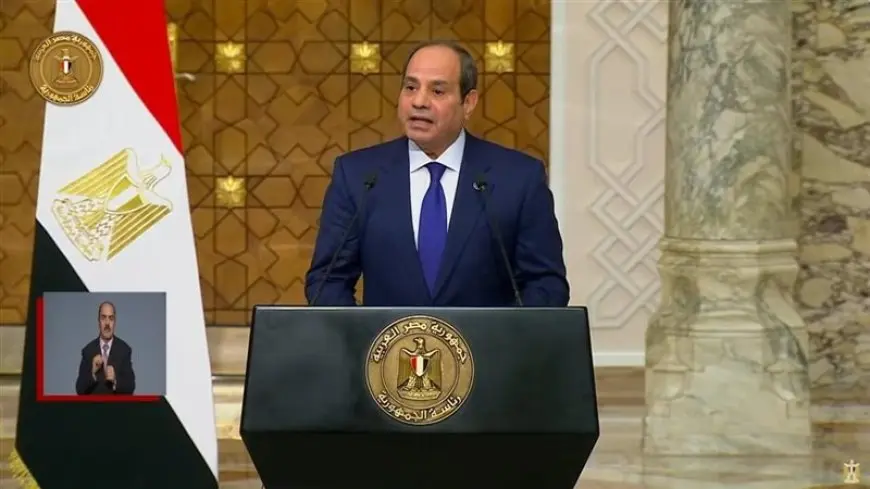 الرئيس السيسي: بافتراض أني طلبت من المصريين القبول بالتهجير هيخرجوا يقولوا لا تشارك في الظلم