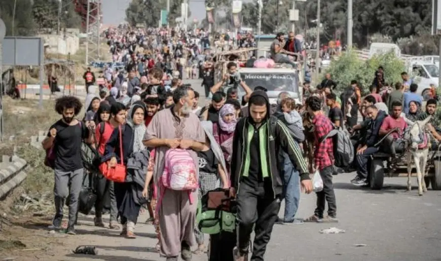 حزب مصر أكتوبر: التهجير القسري للشعب الفلسطيني يخالف كل معايير القانون الدولي والإنساني