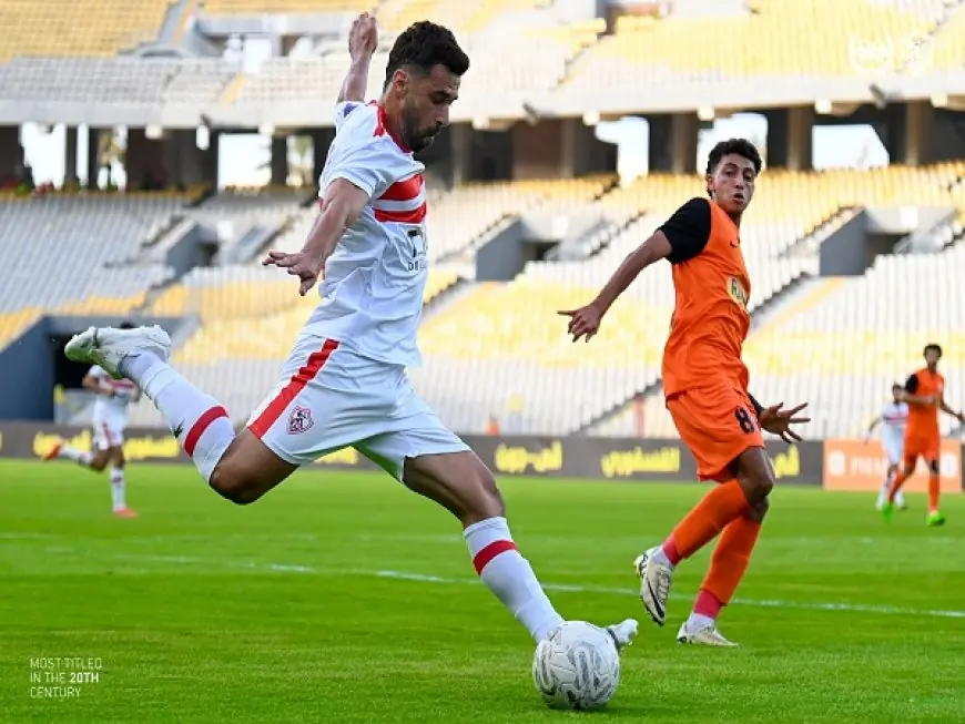 نهاية المباراة.. (فاركو 0 × 1 الزمالك)