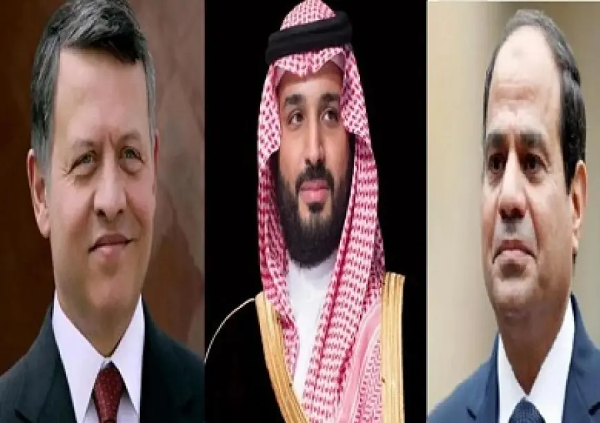 واس: الرئيس السيسي وولي العهد السعودي وملك الأردن يجتمعون في الرياض غدا