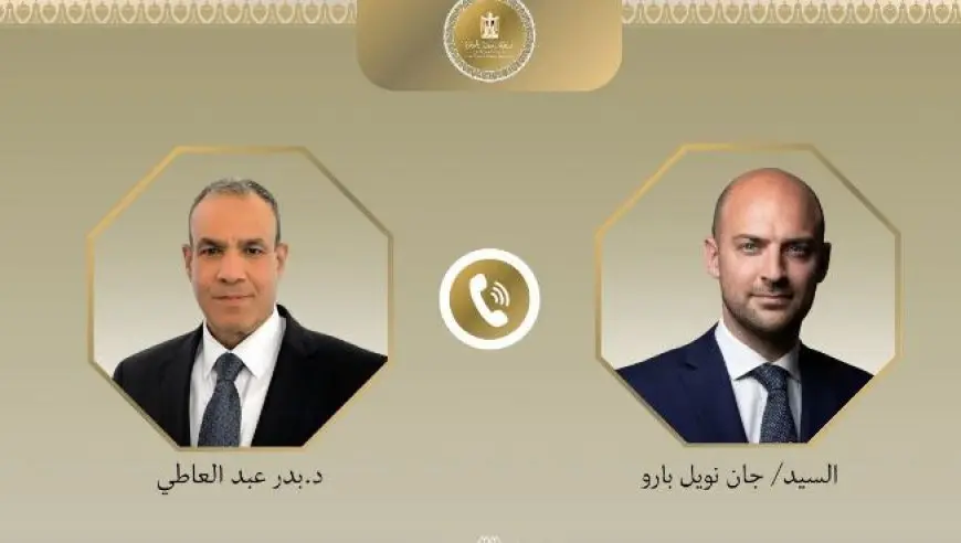 وزير الخارجية يطالب نظيره الفرنسي بدعم خطة مصر لإعادة إعمار غزة