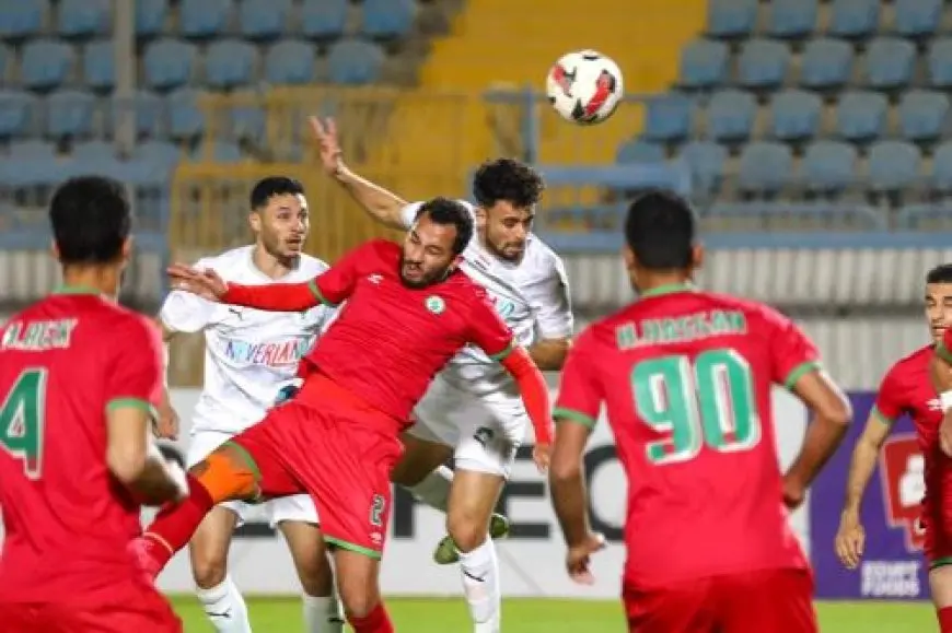 بهاتريك صلاح محسن.. المصري يقسو على مودرن سبورت ويتجاوز الزمالك في الدوري